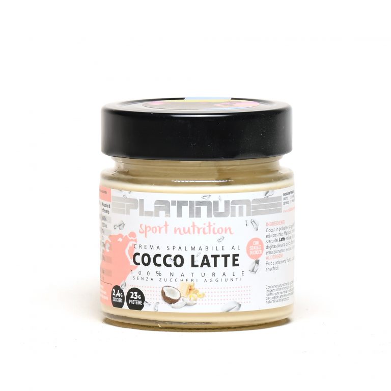 Crema Spalmabile Cocco Latte (Con Scaglie) 250g