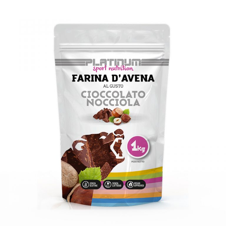 FARINA D’AVENA 1kg – CIOCCOLATO NOCCIOLA