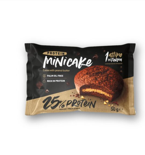 MiniCake Proteica - Gusto Cacao e Burro d’Arachidi