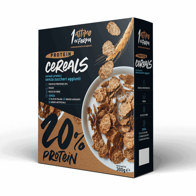 Cereali Proteici Vegan Zero Zuccheri – 20% di Proteine