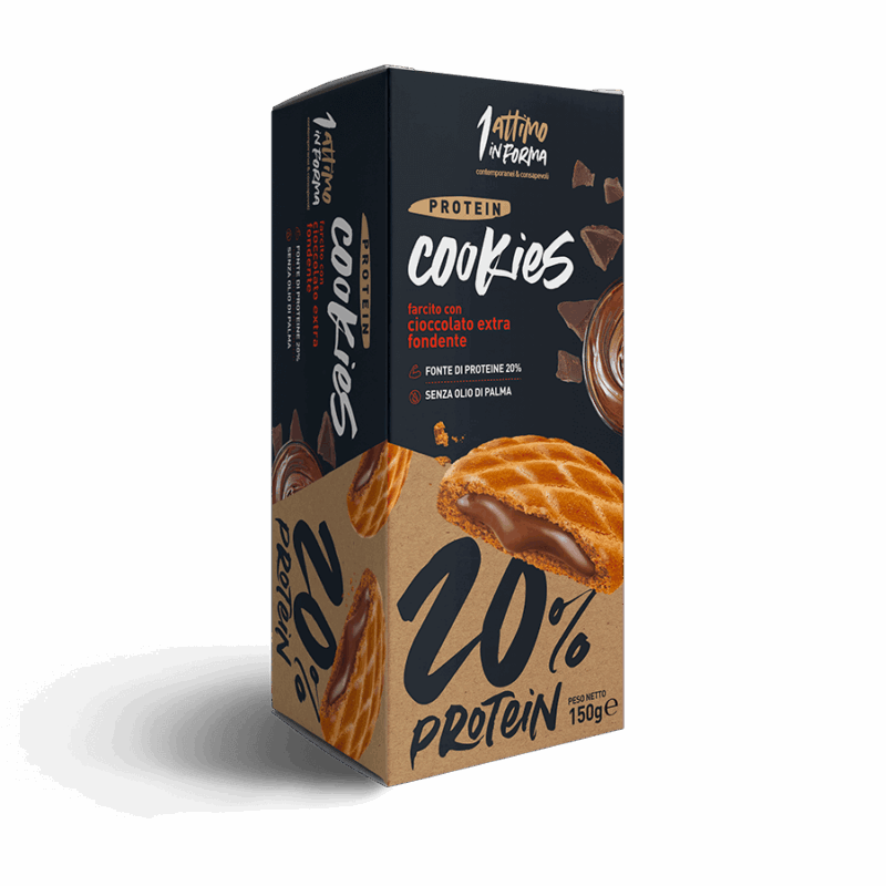 Protein Cookies - Gusto Cioccolato Fondente