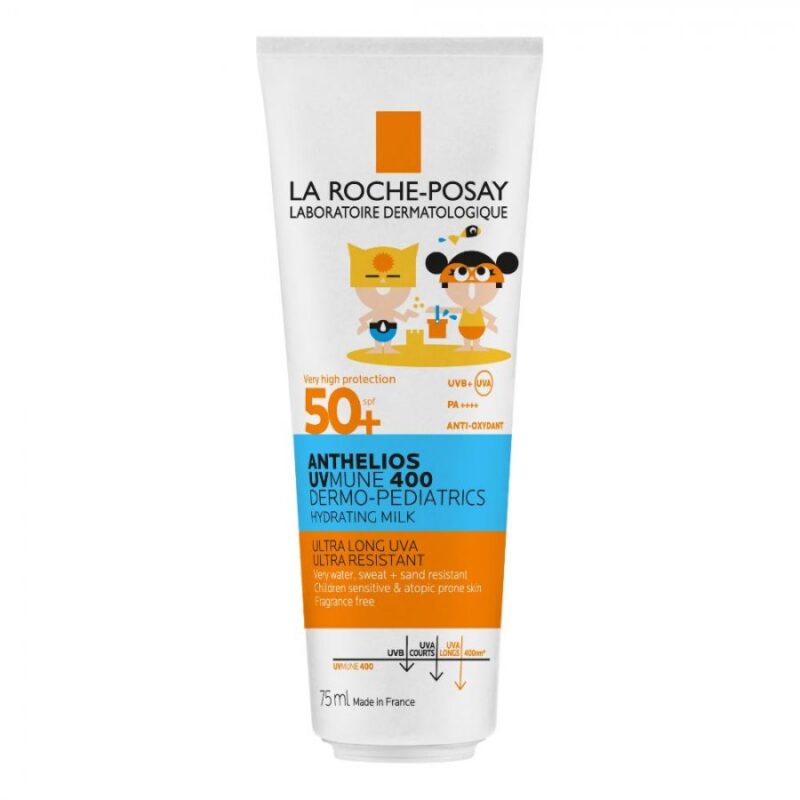 La Roche-Posay Anthelios Latte UVMune Dermo-Pediatrics Bambino SPF50+, 75 ml