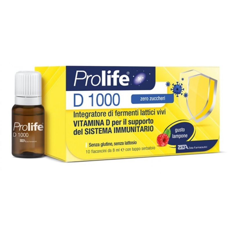 Prolife D 1000 Zero Zuccheri, 10 Flaconcini