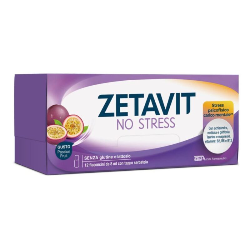 Zetavit No Stress, 12 Flaconcini