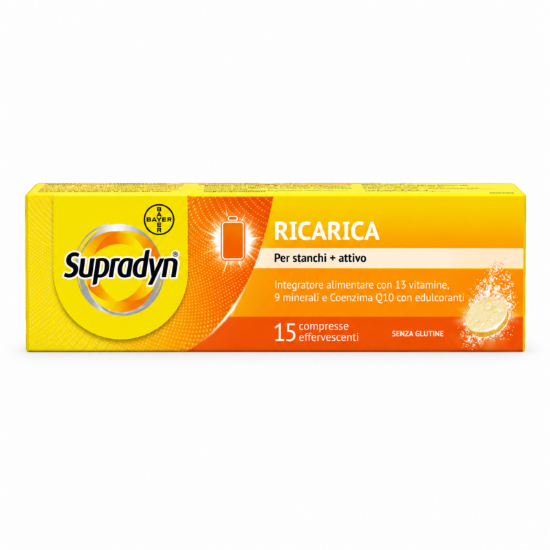 SUPRADYN RICARICA 15 COMPRESSE EFFERVESCENTI