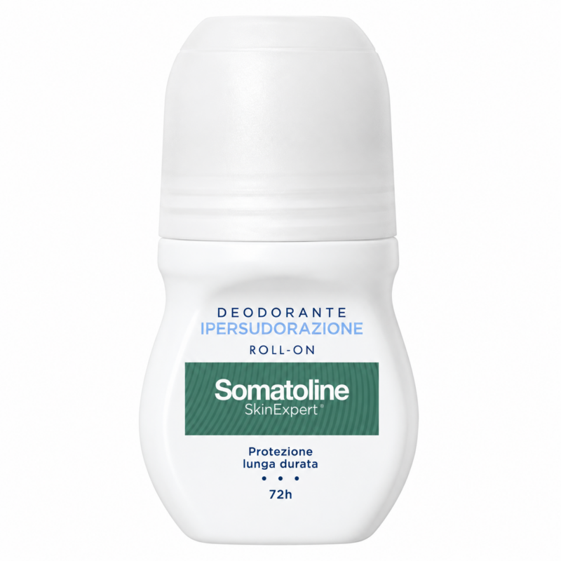 Somatoline SkinExpert Deodorante Roll-On Ipersudorazione, 50 ml