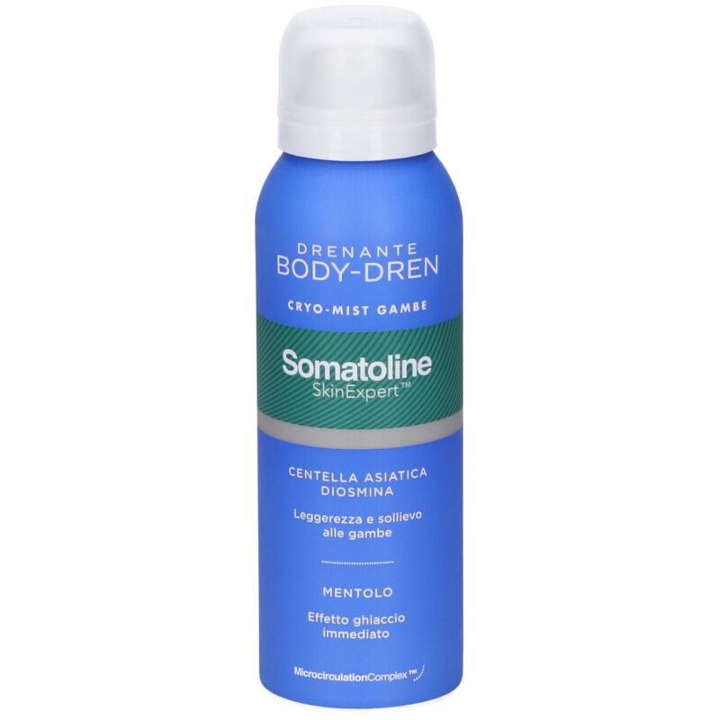 Somatoline Skin Expert Cryo-Mist Gambe 100 ml Drenante Effetto Freddo Spray