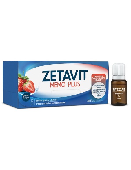 Zetavit memo plus 12 flaconcini 8ml